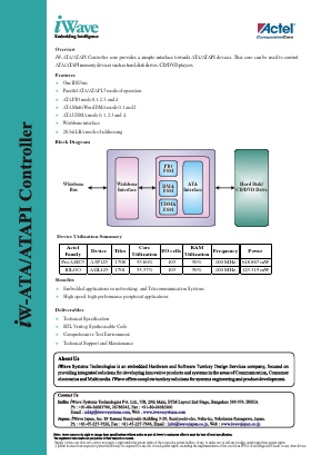 AGL125 Datasheet PDF Actel Corporation