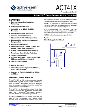 ACT410US-T Datasheet PDF Active-Semi, Inc
