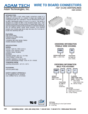 DMF15W Datasheet PDF Adam Technologies, Inc.