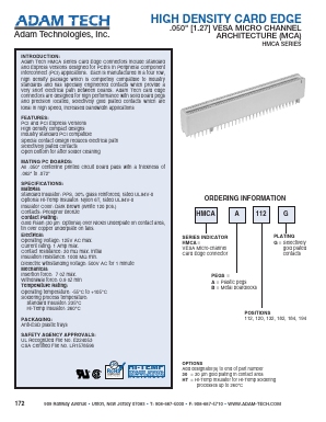 HMCAB112G Datasheet PDF Adam Technologies, Inc.