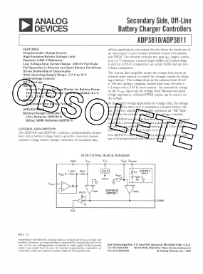 ADP3810AR-8.4 Datasheet PDF Analog Devices