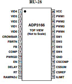 ADP3166 Datasheet PDF Analog Devices