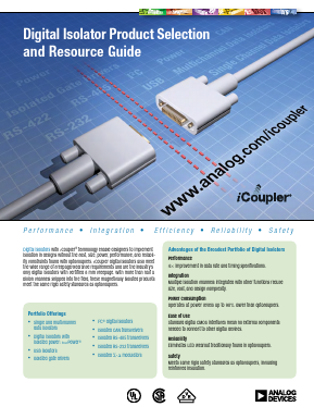 ADUM120X Datasheet PDF Analog Devices