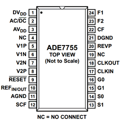 ADE7755 Datasheet PDF Analog Devices