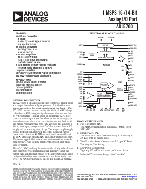 ADDS-21161N-EZLITE Datasheet PDF Analog Devices