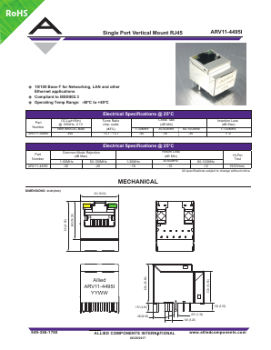 ARV11-4495I Datasheet PDF Allied Components International