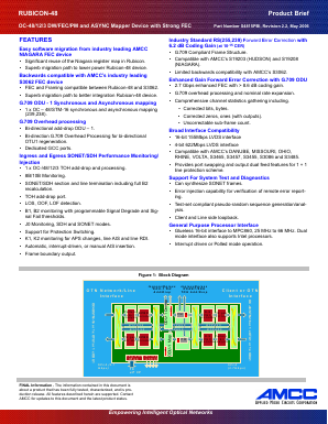CS4815 Datasheet PDF Applied Micro Circuits Corporation