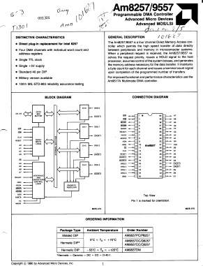 AM9557 Datasheet PDF Advanced Micro Devices