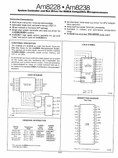 AM8238 Datasheet PDF Advanced Micro Devices
