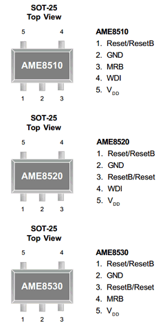 AME8510AEEVGFX46 Datasheet PDF AME, Inc