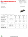 MSRT15060 Datasheet PDF America Semiconductor, LLC