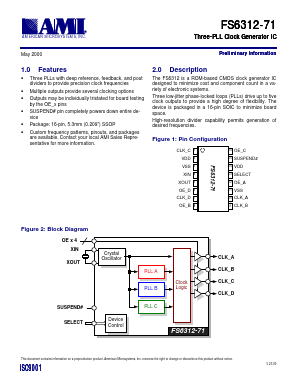 11825-806 Datasheet PDF AMI Semiconductor