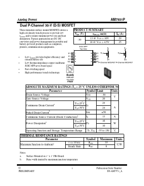 AM7931P Datasheet PDF Analog Power