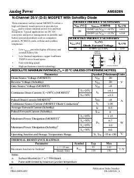 AM3826N Datasheet PDF Analog Power