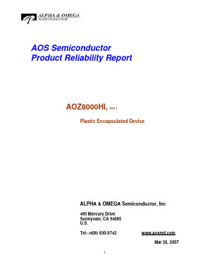 AOZ8000HI Datasheet PDF Alpha and Omega Semiconductor