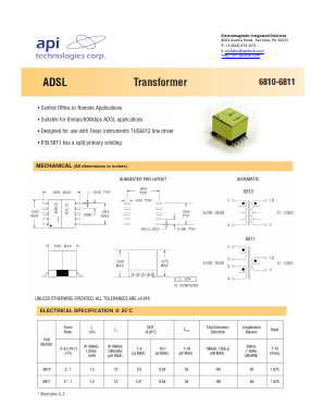 6810 Datasheet PDF API Technologies Corp