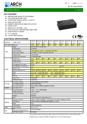 AHC08-14S Datasheet PDF ARCH Electronics