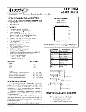 AS8ER128K32QB-200/XT Datasheet PDF Austin Semiconductor