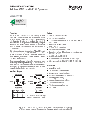 HCPL-060L Datasheet PDF Avago Technologies