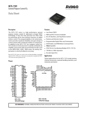 HCTL-1101 Datasheet PDF Avago Technologies