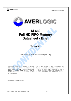 AL460A-13-PBF Datasheet PDF AverLogic Technologies Inc