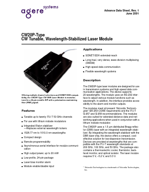 CW22P881 Datasheet PDF Agere -> LSI Corporation