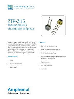 ZTP-315 Datasheet PDF Amphenol Aerospace