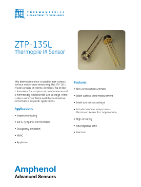 ZTP-135L Datasheet PDF Amphenol Aerospace