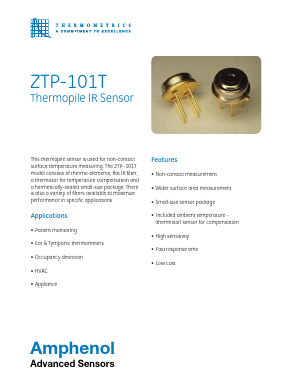ZTP-101T Datasheet PDF Amphenol Aerospace