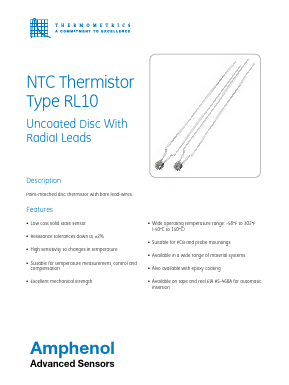 RL1004-2910-97-K Datasheet PDF Amphenol Aerospace