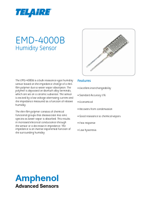 EMD-4000B Datasheet PDF Amphenol Aerospace