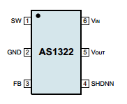 AS1322A Datasheet PDF austriamicrosystems AG