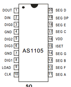 AS1105WL Datasheet PDF austriamicrosystems AG