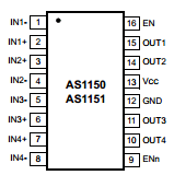 AS1150 Datasheet PDF austriamicrosystems AG