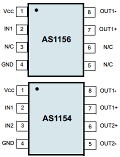 AS1154-BSOT Datasheet PDF austriamicrosystems AG