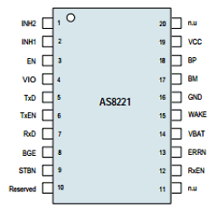 AS8221 Datasheet PDF austriamicrosystems AG