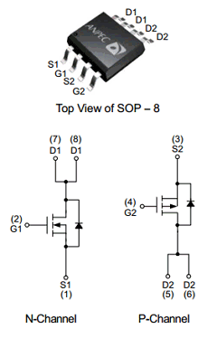APM4550KC-TRG Datasheet PDF Anpec Electronics