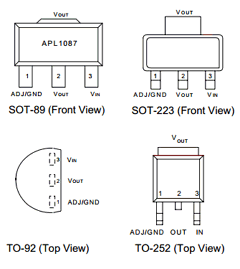 APL1087-18DC-TU Datasheet PDF Anpec Electronics