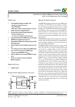 APW7068KE-TRG Datasheet PDF Anpec Electronics