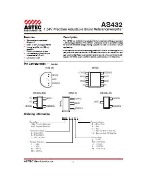 AS432A2DBVA Datasheet PDF Astec Semiconductor => Silicon Link
