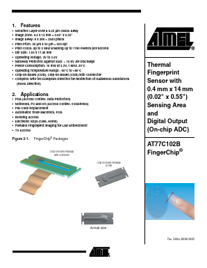 AT77C102B Datasheet PDF Atmel Corporation