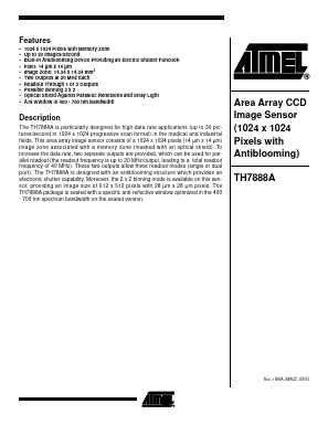 TH7888AVRHN Datasheet PDF Atmel Corporation
