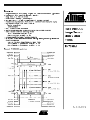 TH7899MCRH Datasheet PDF Atmel Corporation
