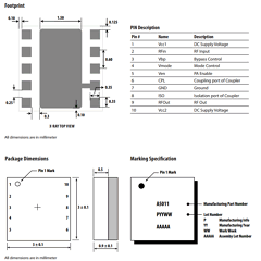 ACPM-5011 Datasheet PDF Avago Technologies