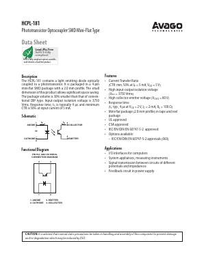 HCPL-181-06BE Datasheet PDF Avago Technologies
