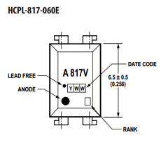 HCPL-817-56LE Datasheet PDF Avago Technologies