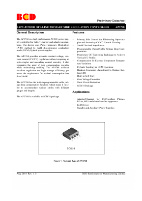 AP3768 Datasheet PDF BCD Semiconductor