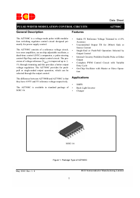 AZ7500CMTR-GA Datasheet PDF BCD Semiconductor