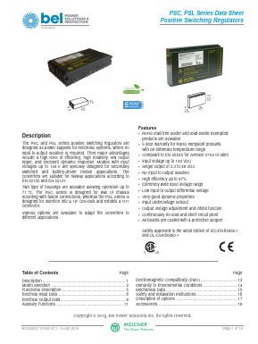 PSC159-2IR Datasheet PDF Bel Fuse Inc.