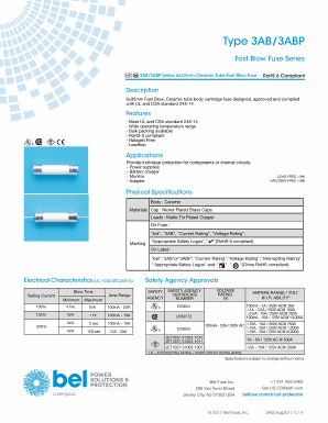 3AP200-R Datasheet PDF Bel Fuse Inc.